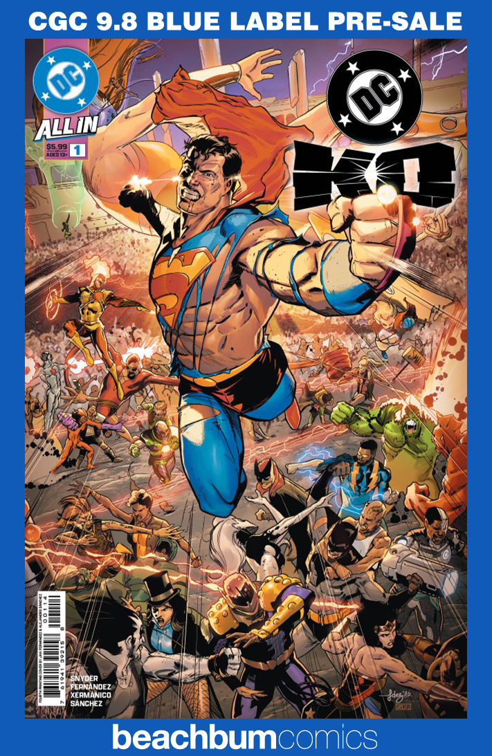 DC K.O. #1 Fourth Printing CGC 9.8