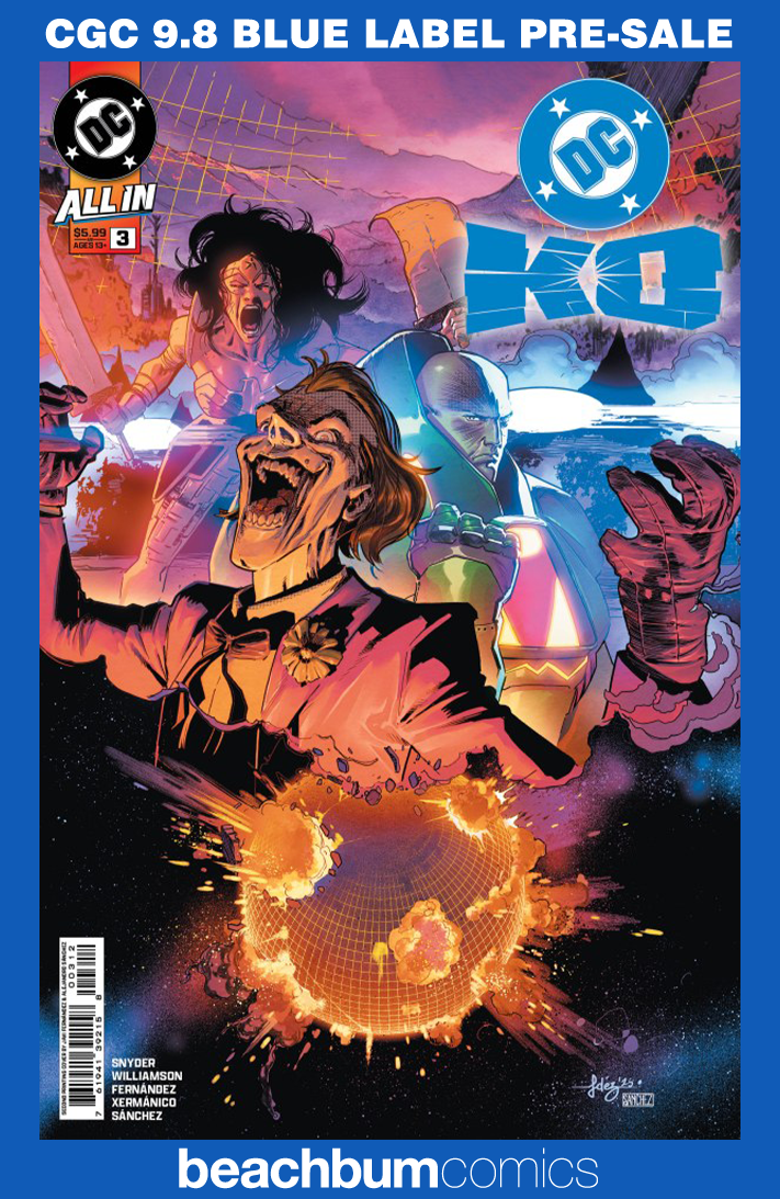 DC K.O. #3 Second Printing CGC 9.8