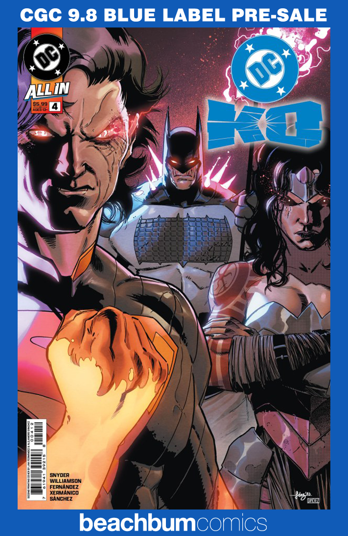DC K.O. #4 Second Printing CGC 9.8