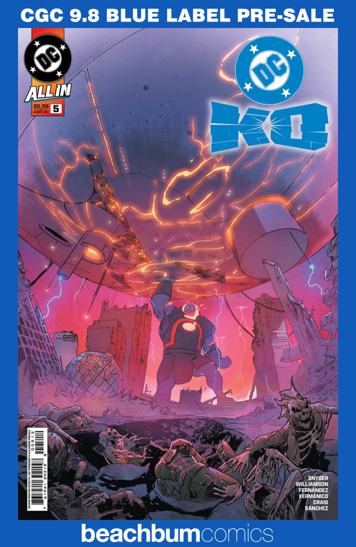 DC K.O. #5 Second Printing CGC 9.8