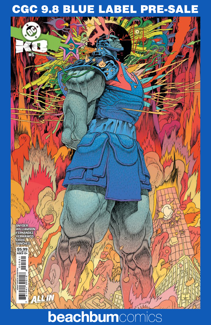 DC K.O. #5 Bertram Variant CGC 9.8