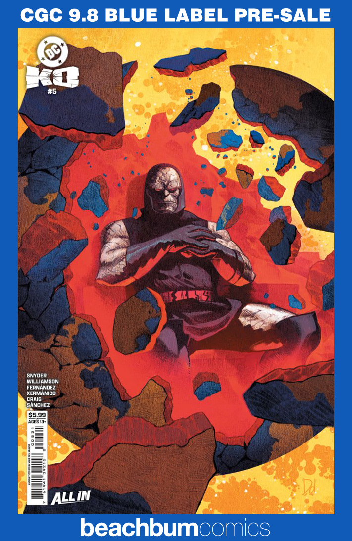 DC K.O. #5 Del Mundo Variant CGC 9.8