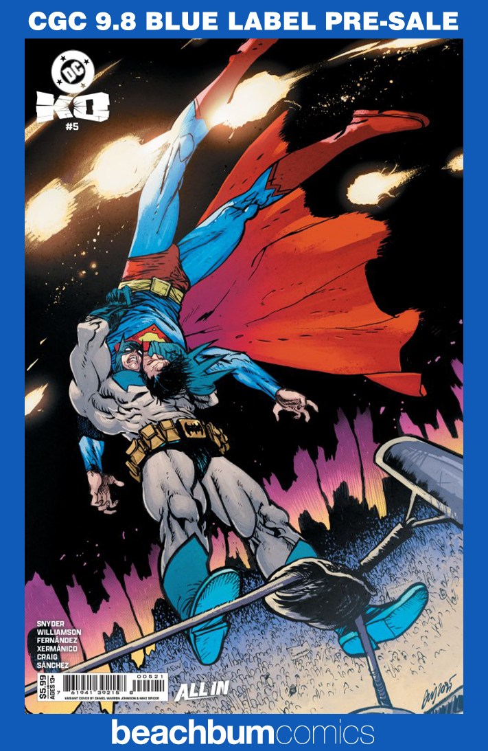 DC K.O. #5 Johnson Variant CGC 9.8