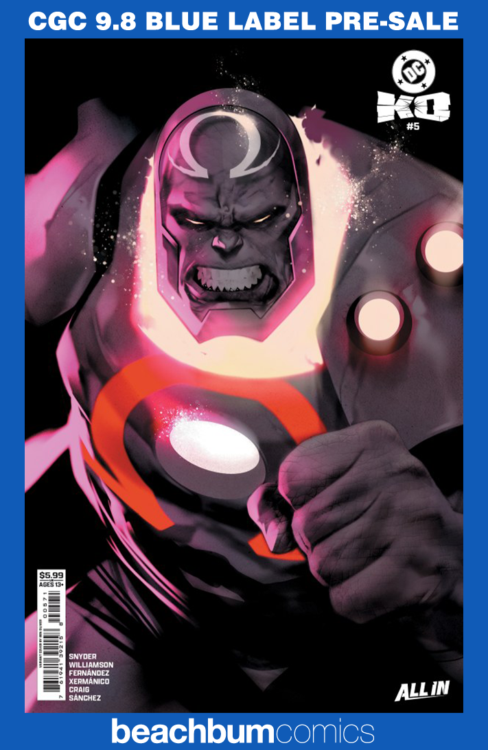 DC K.O. #5 Oliver Variant CGC 9.8