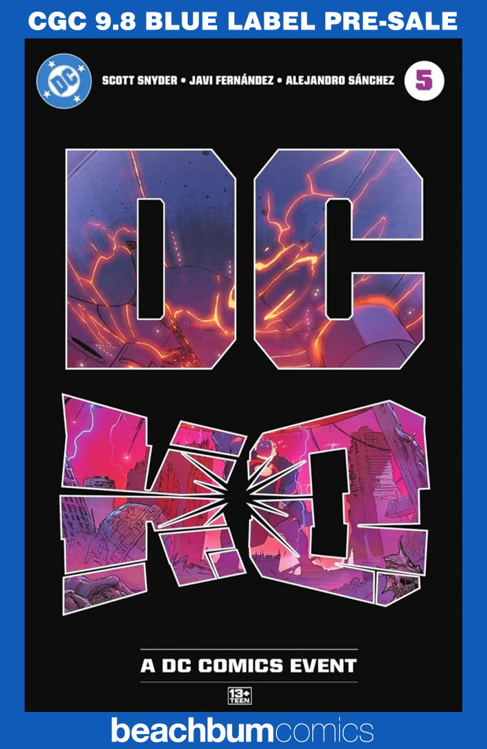 DC K.O. #5 Fernandez Acetate Cover CGC 9.8