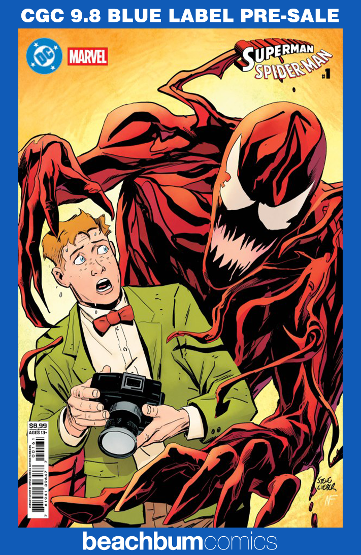 DC/Marvel: Superman/Spider-Man #1  - Cover F - Lieber Variant CGC 9.8