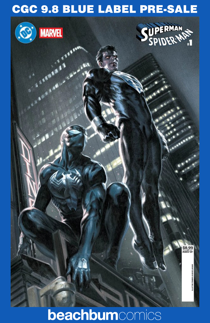 DC/Marvel: Superman/Spider-Man #1  - Cover G - Dell'Otto Variant CGC 9.8