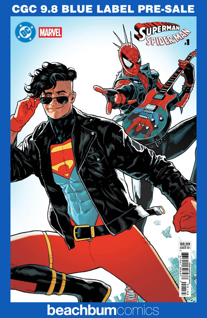 DC/Marvel: Superman/Spider-Man #1  - Cover U - Spokes Variant CGC 9.8