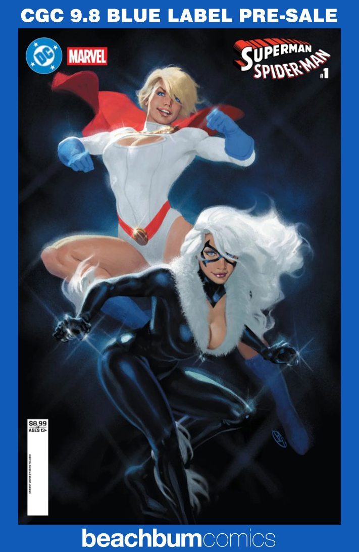 DC/Marvel: Superman/Spider-Man #1  - Cover V - Talaski Variant CGC 9.8