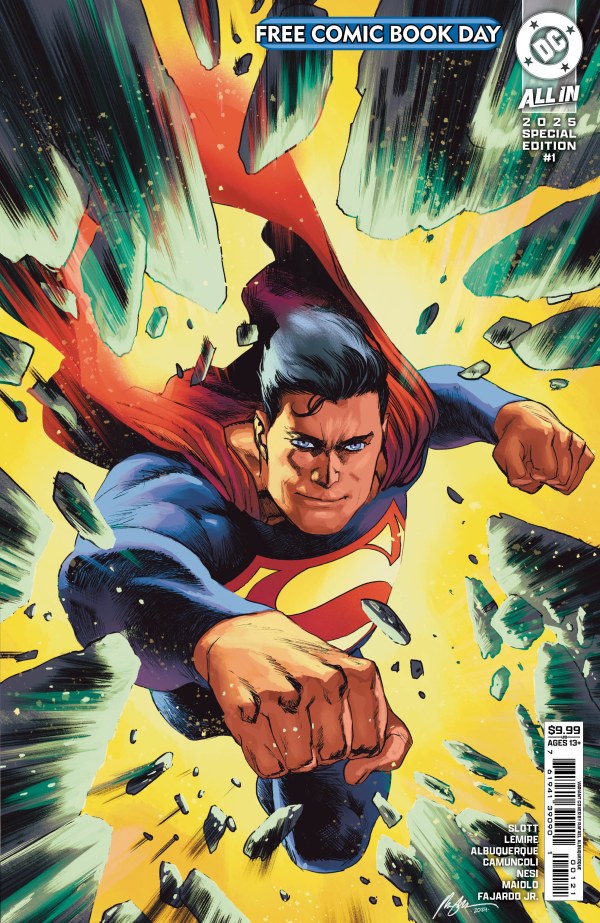 Free Comic Book Day 2025: DC All In Special Edition #1 Cover C Albuquerque Foil Variant (4/30/25)
