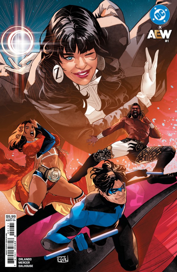 DC X AEW #1 Cover C Galmon Variant (2/04/26)