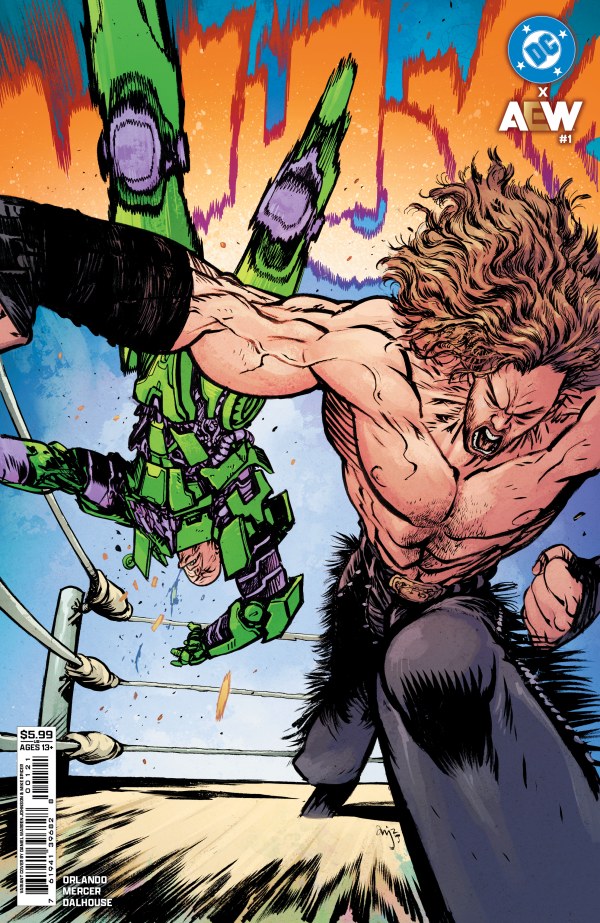 DC X AEW #1 Cover B Johnson Variant (2/04/26)