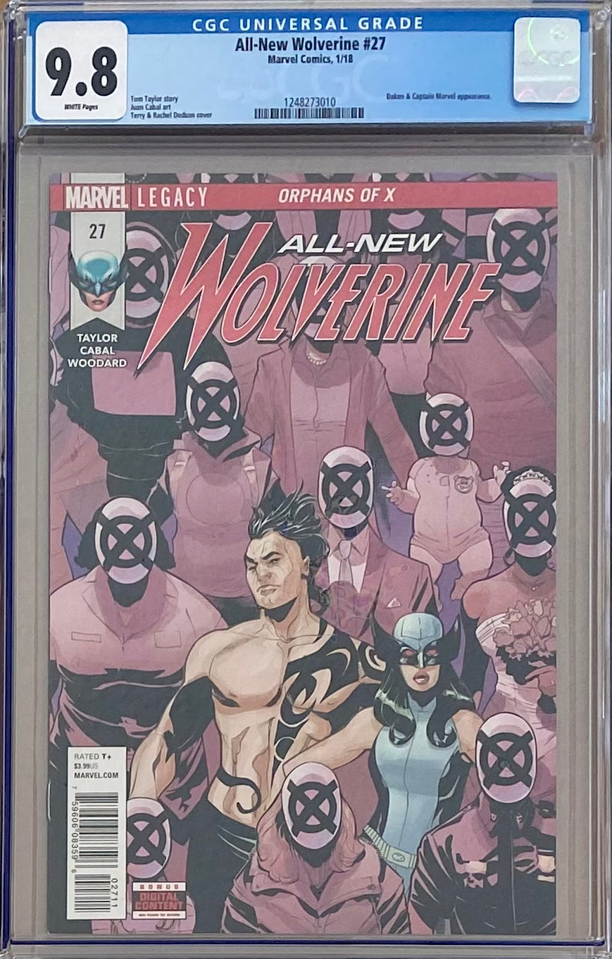 All-New Wolverine #27 CGC 9.8