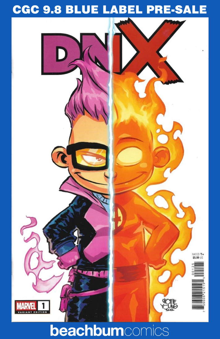 DNX #1 Young Quentin Quire/Human Torch Blind Bag Variant CGC 9.8