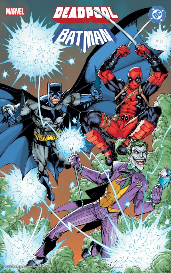 Marvel/DC: Deadpool/Batman #1 Bagley Foil Variant