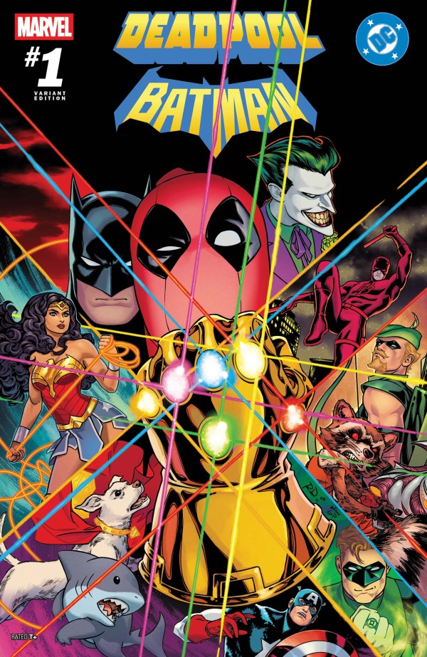 Marvel/DC: Deadpool/Batman #1 Dauterman Homage Variant