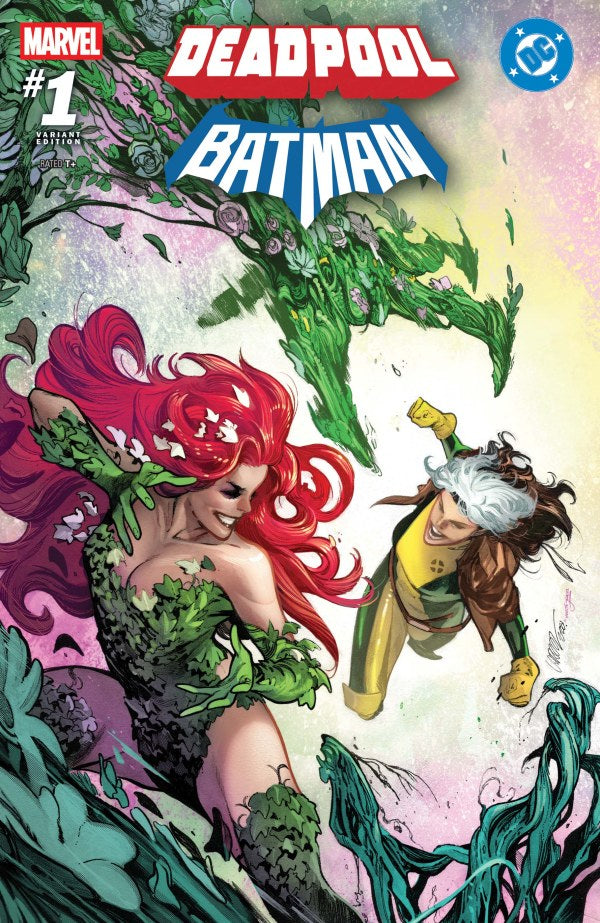Marvel/DC: Deadpool/Batman #1 Larraz Variant