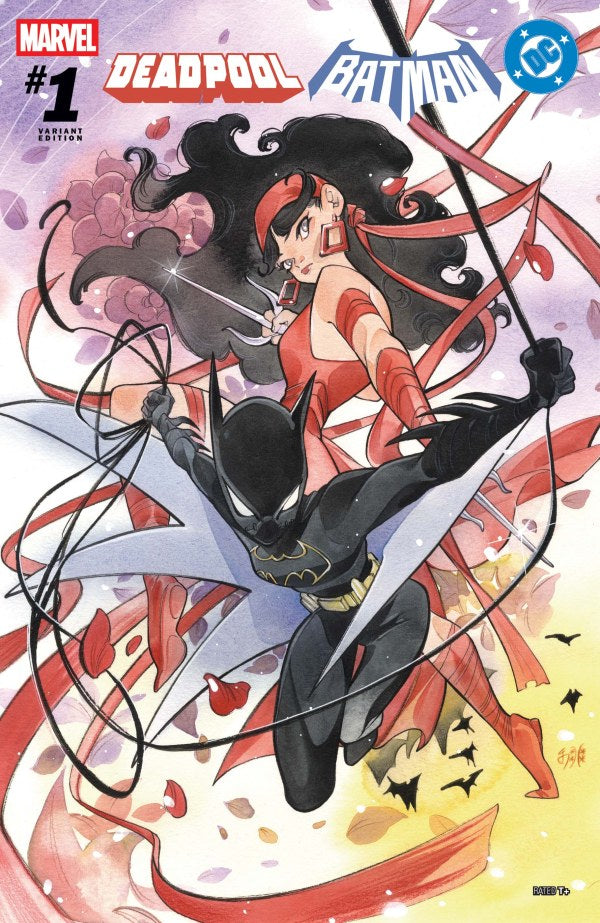 Marvel/DC: Deadpool/Batman #1 Momoko Variant