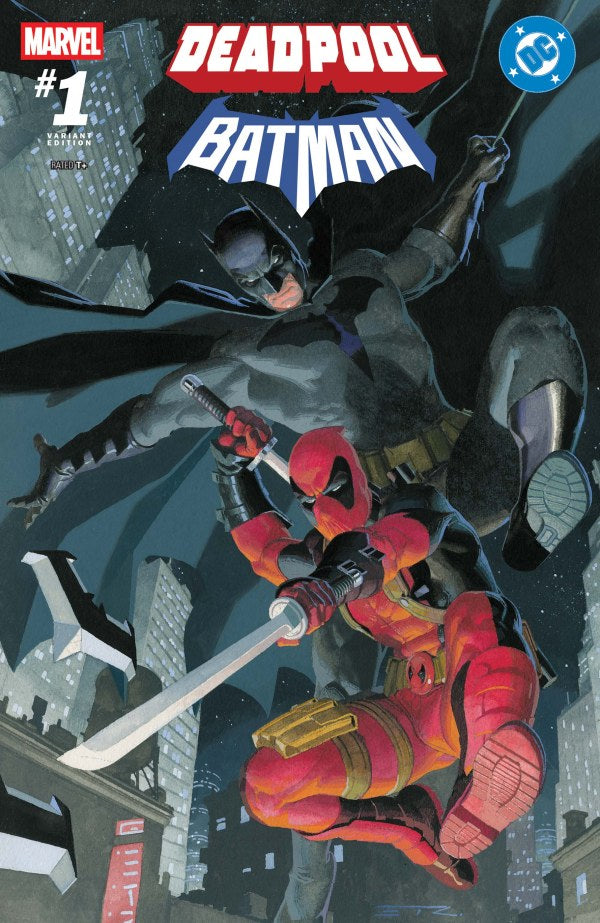 Marvel/DC: Deadpool/Batman #1 Ribic Variant