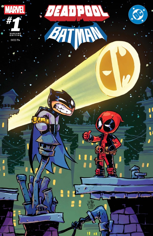 Marvel/DC: Deadpool/Batman #1 Young Variant