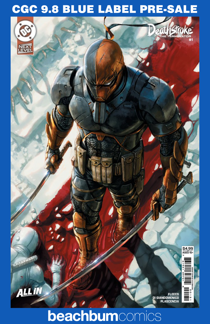 Deathstroke: The Terminator #1 Eom Variant CGC 9.8