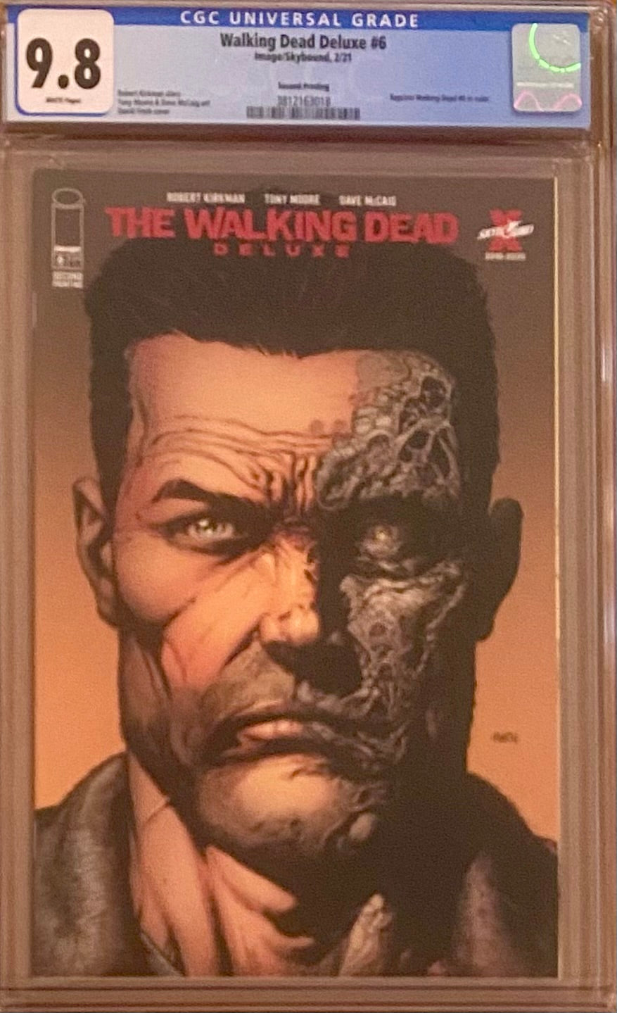 Walking Dead Deluxe #3 Second Printing CGC 9.8