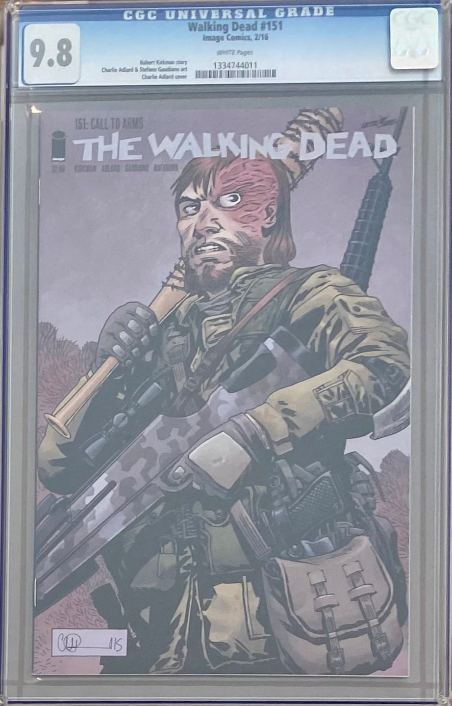 Walking Dead #151 CGC 9.8