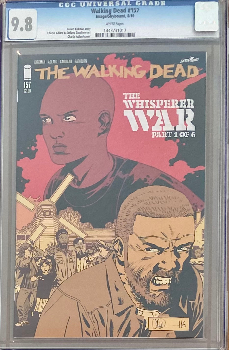 Walking Dead #157 CGC 9.8