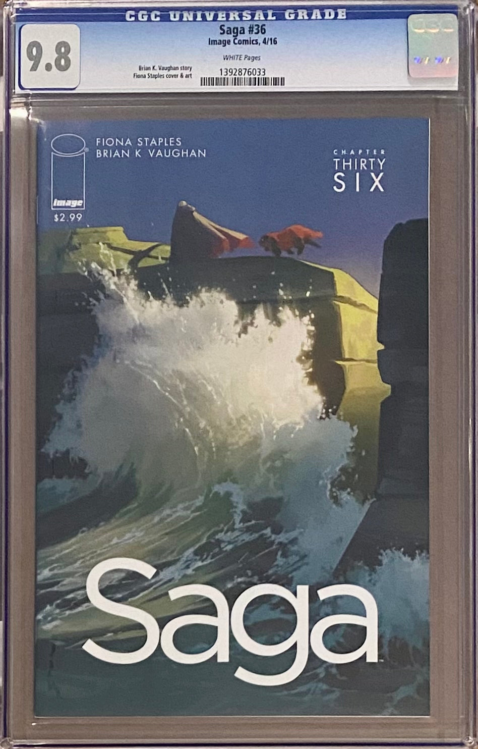 Saga #36 CGC 9.8