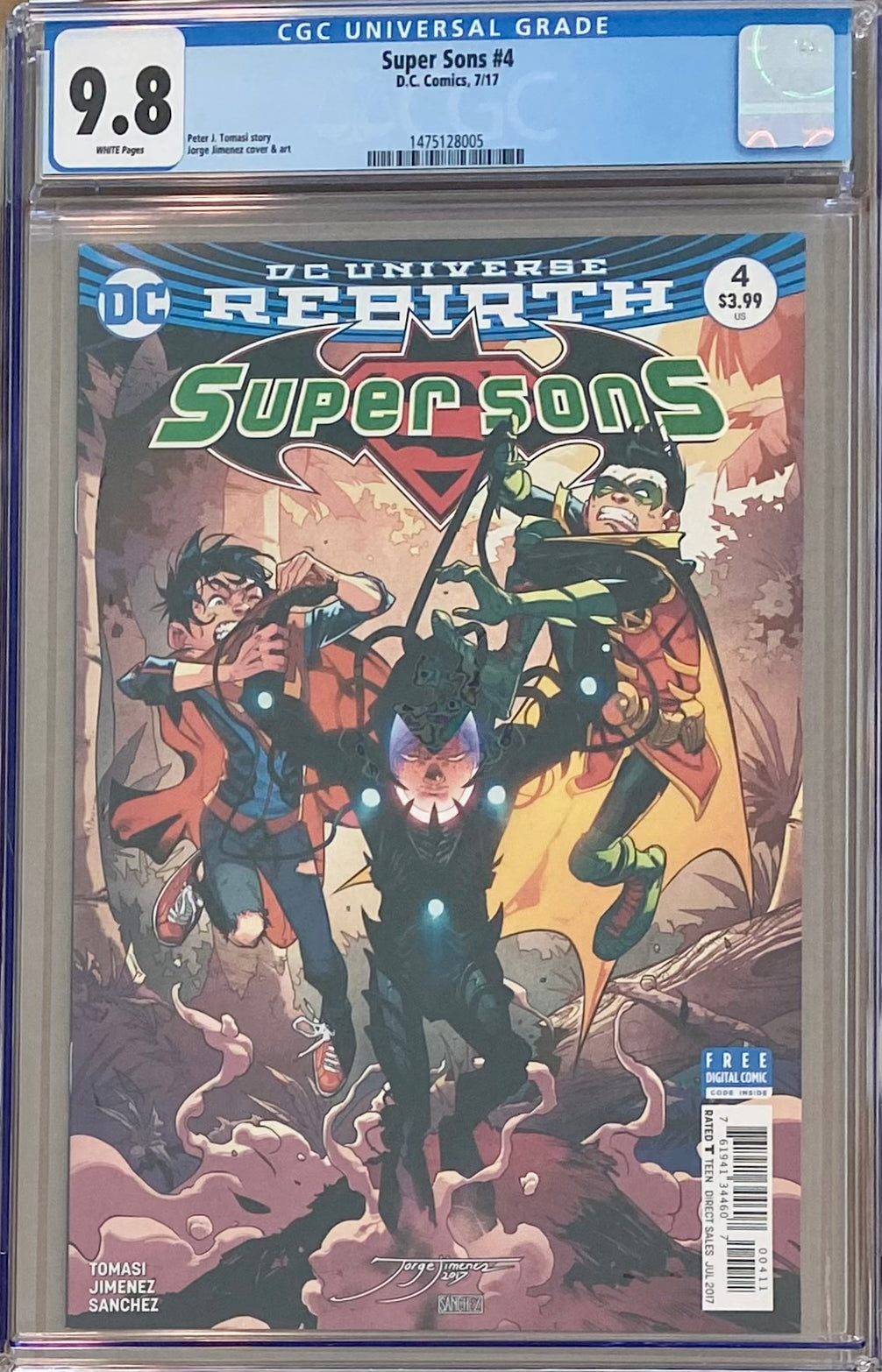 Super Sons #4 CGC 9.8
