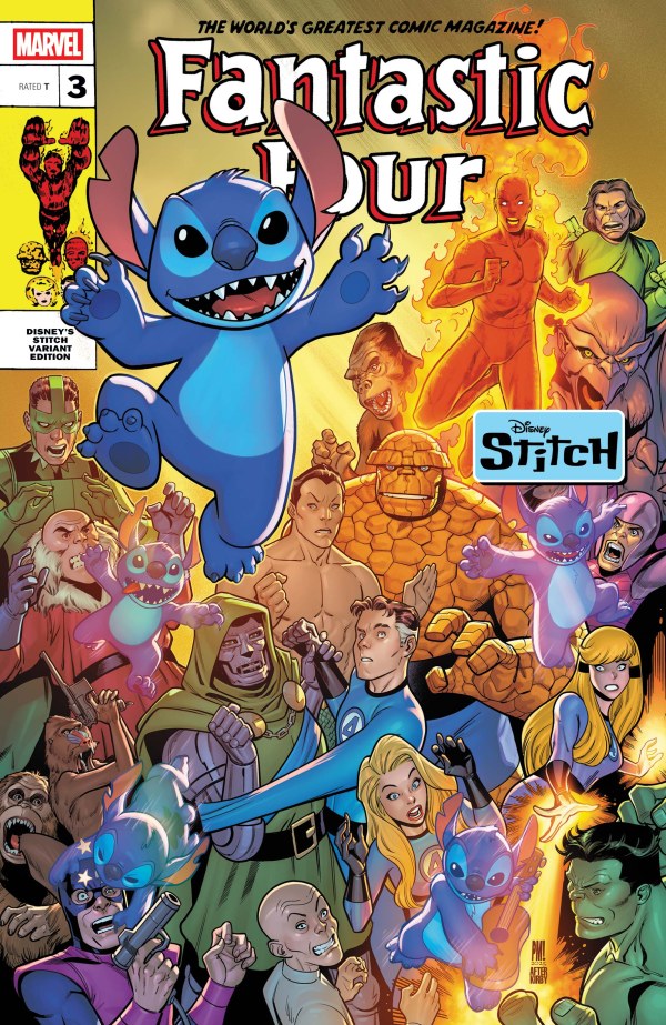 Fantastic Four #3 Medina Disney Stitch Variant