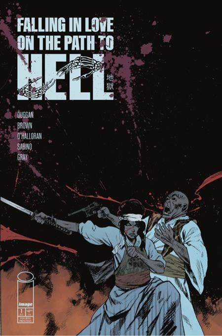 Falling in Lover on the Path to Hell #1 Fourth Printing Cover A Brown (10/2/24)