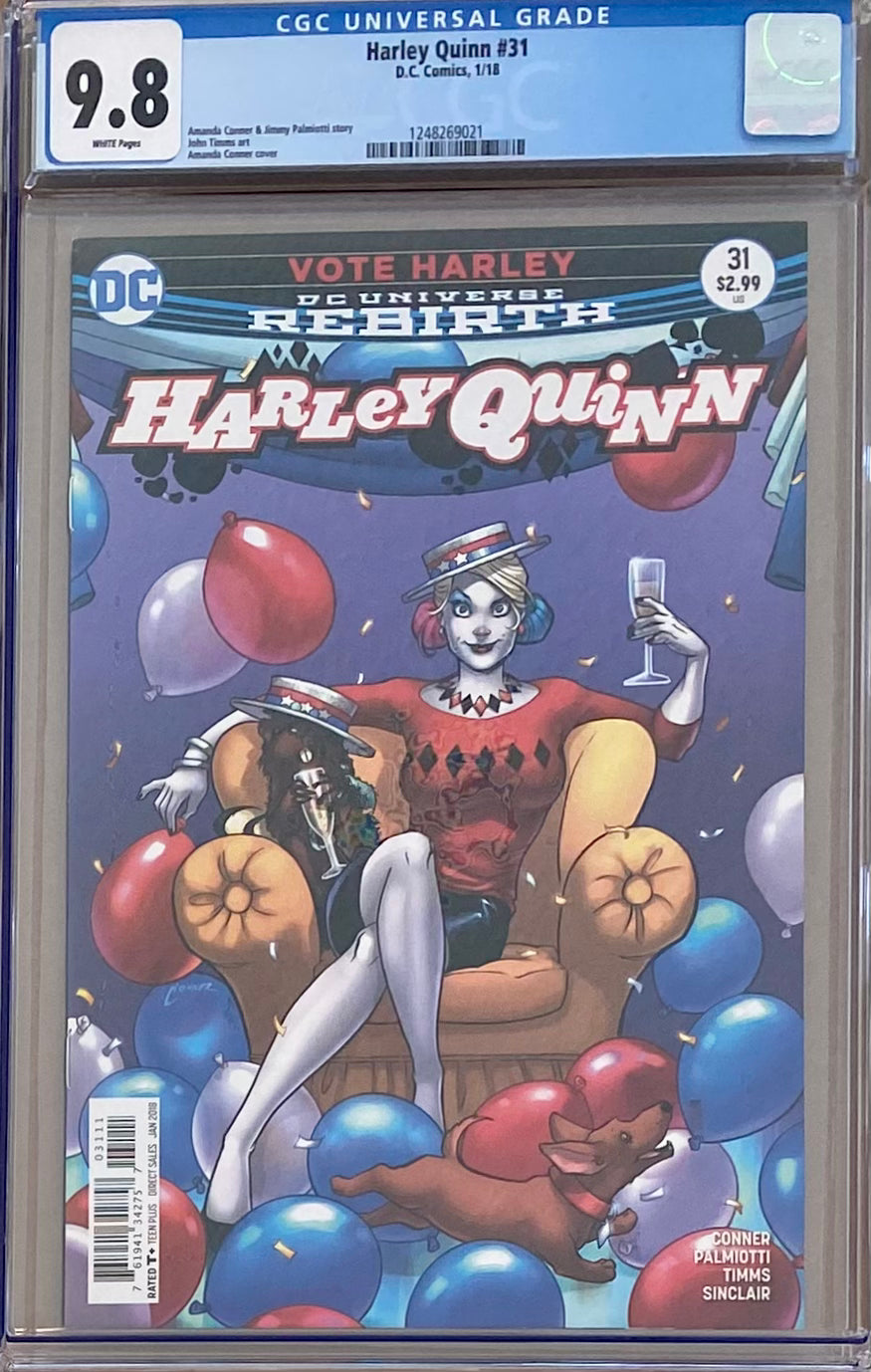Harley Quinn #31 CGC 9.8