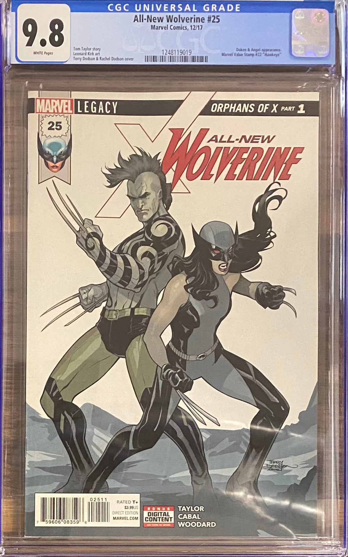 All-New Wolverine #25 CGC 9.8