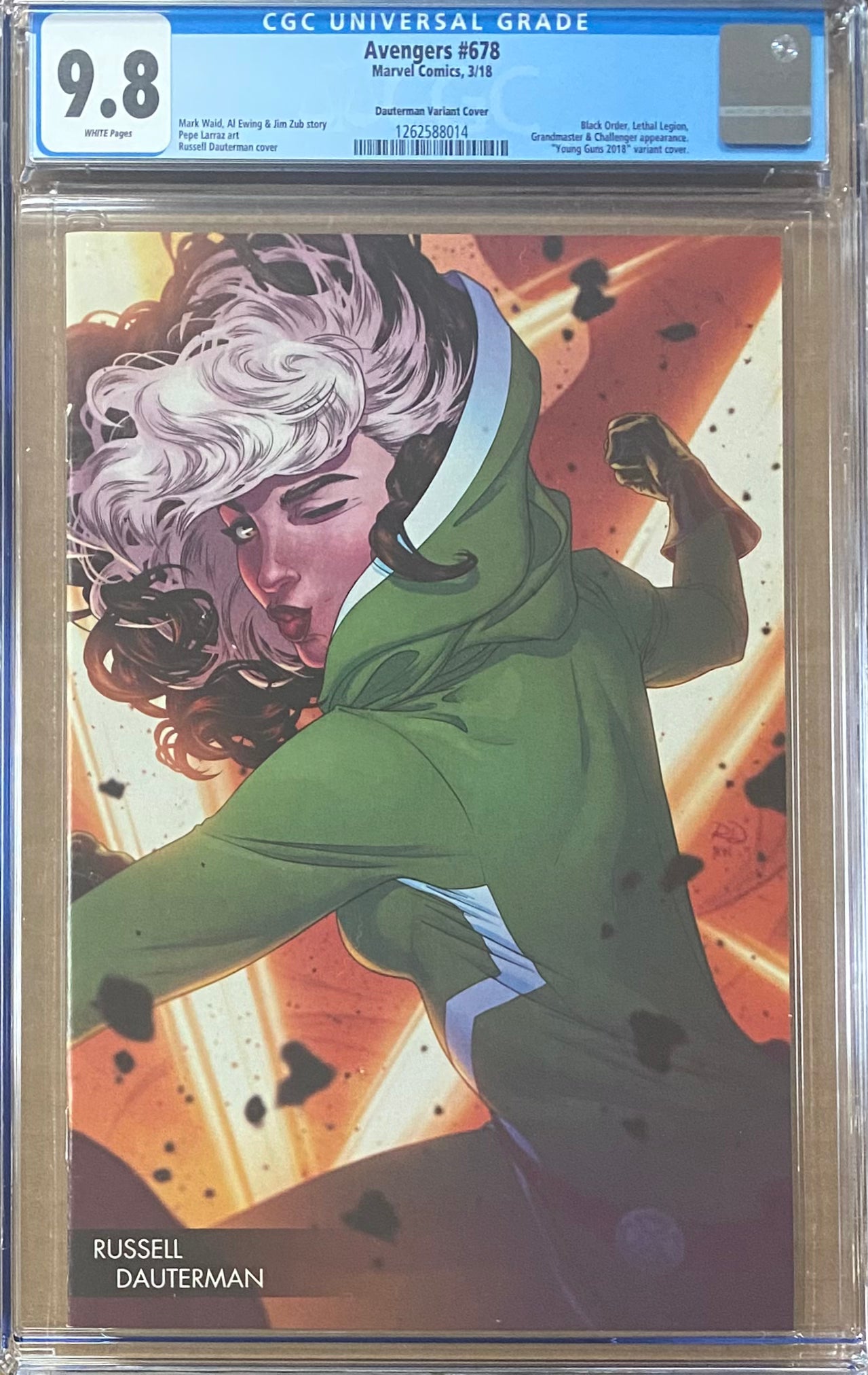 Avengers #678 Dauterman Variant CGC 9.8