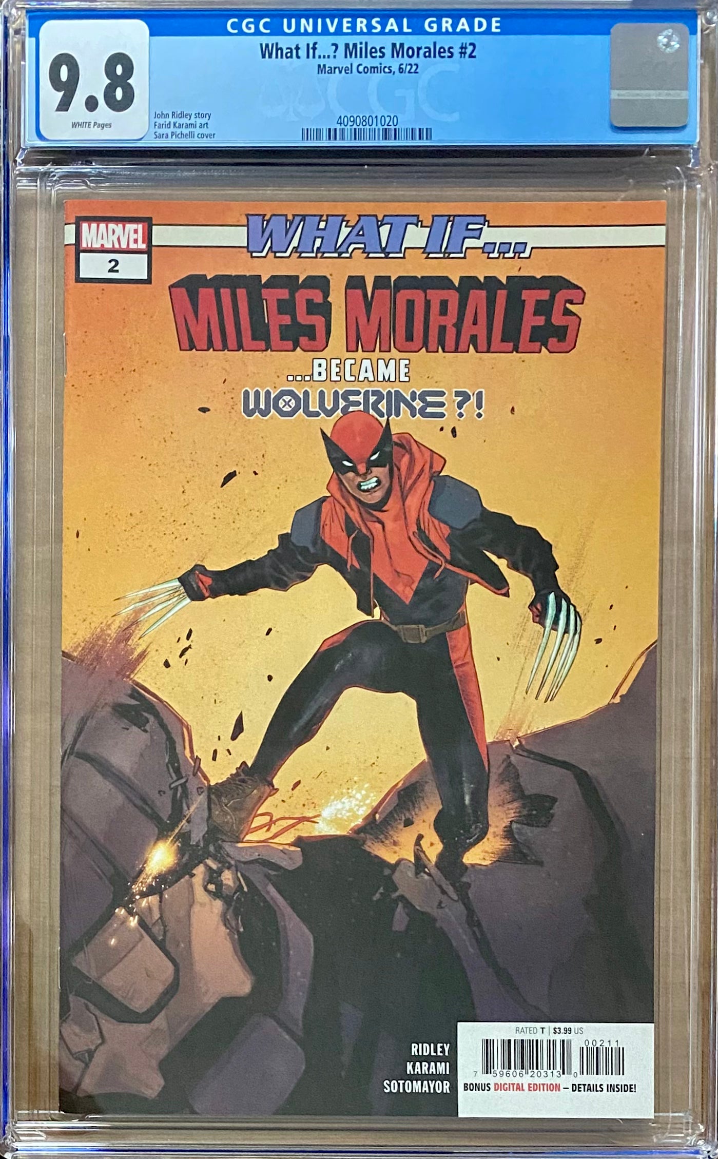What If... Miles Morales #2 CGC 9.8