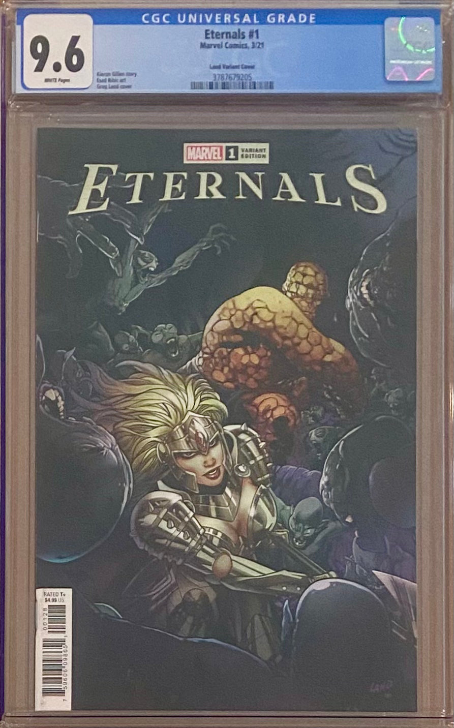 Eternals #1 Land Variant CGC 9.6