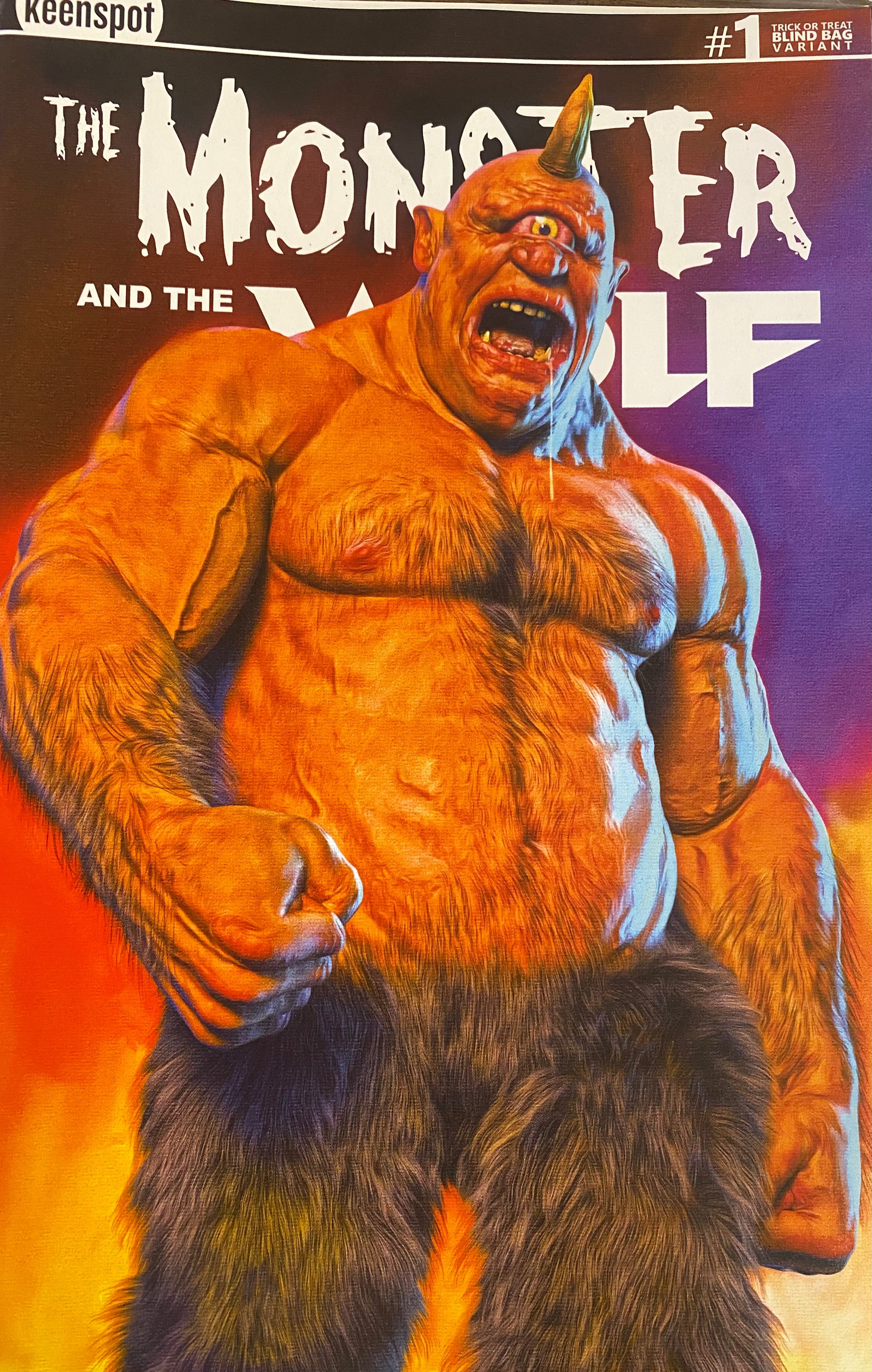 Mark Spears Monsters: The Monster and the Wolf #1 Blind Bag A21 Variant