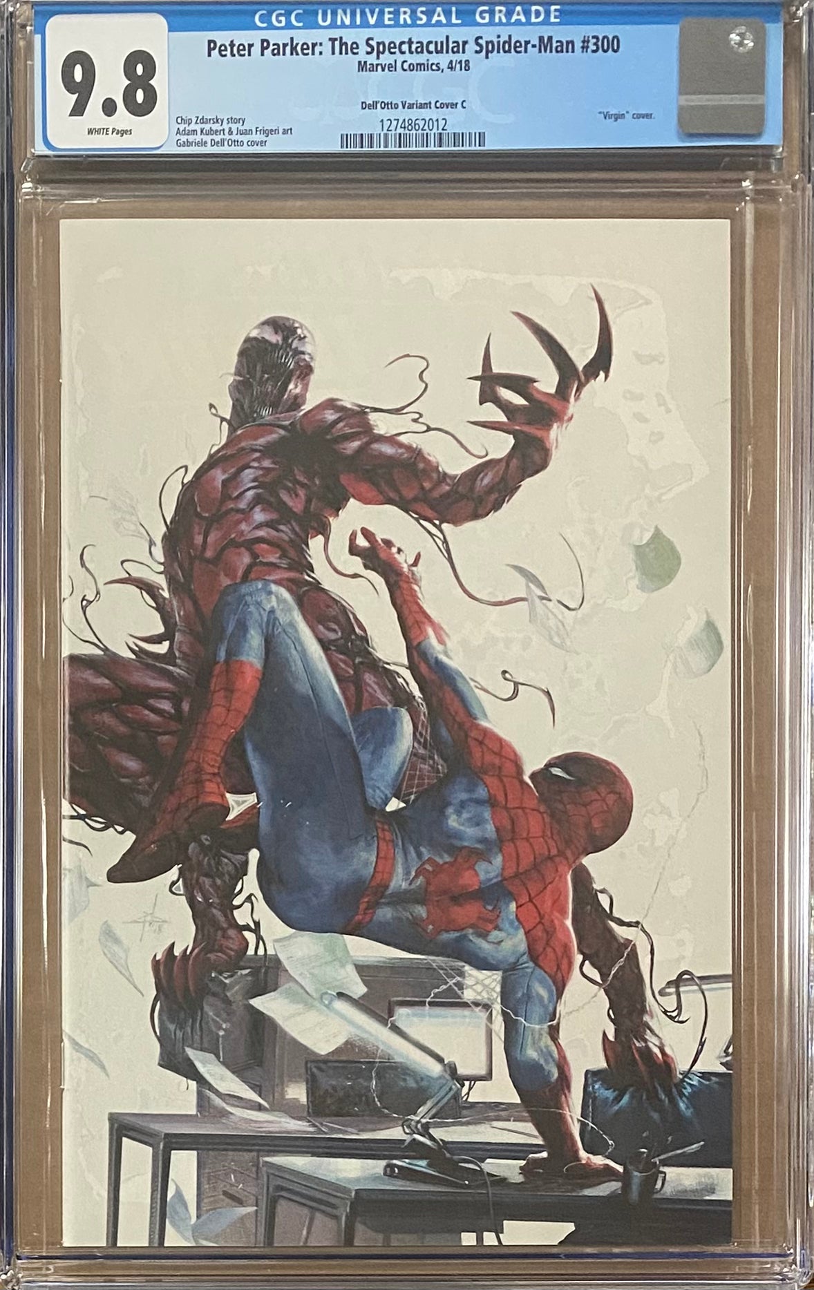 Peter Parker: The Spectacular Spider-Man #300 Dell'Otto Variant C CGC 9.8