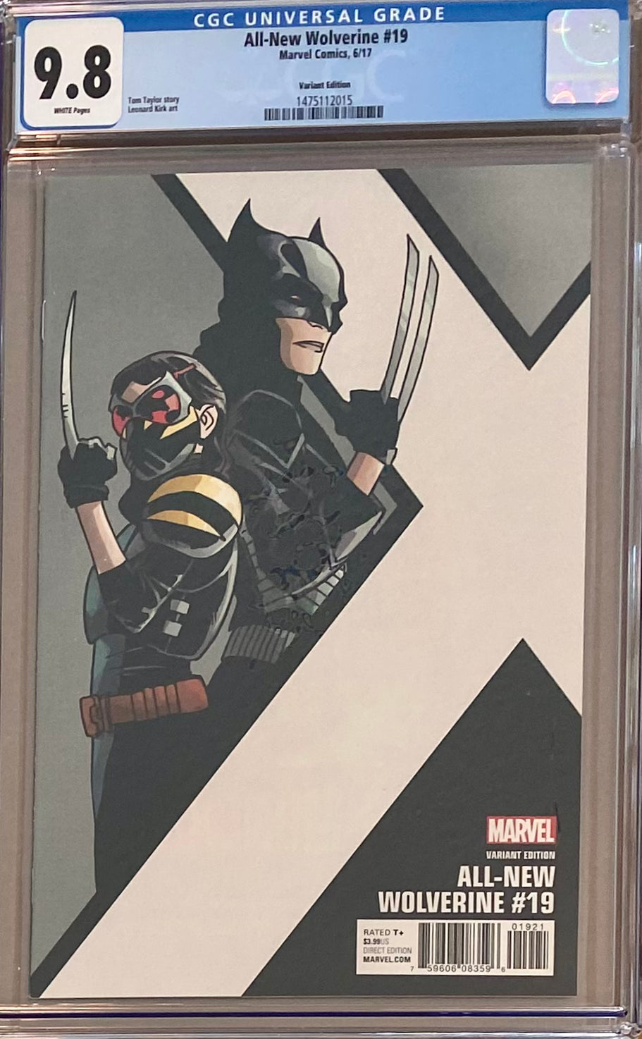 All-New Wolverine #19 Kirk Variant CGC 9.8