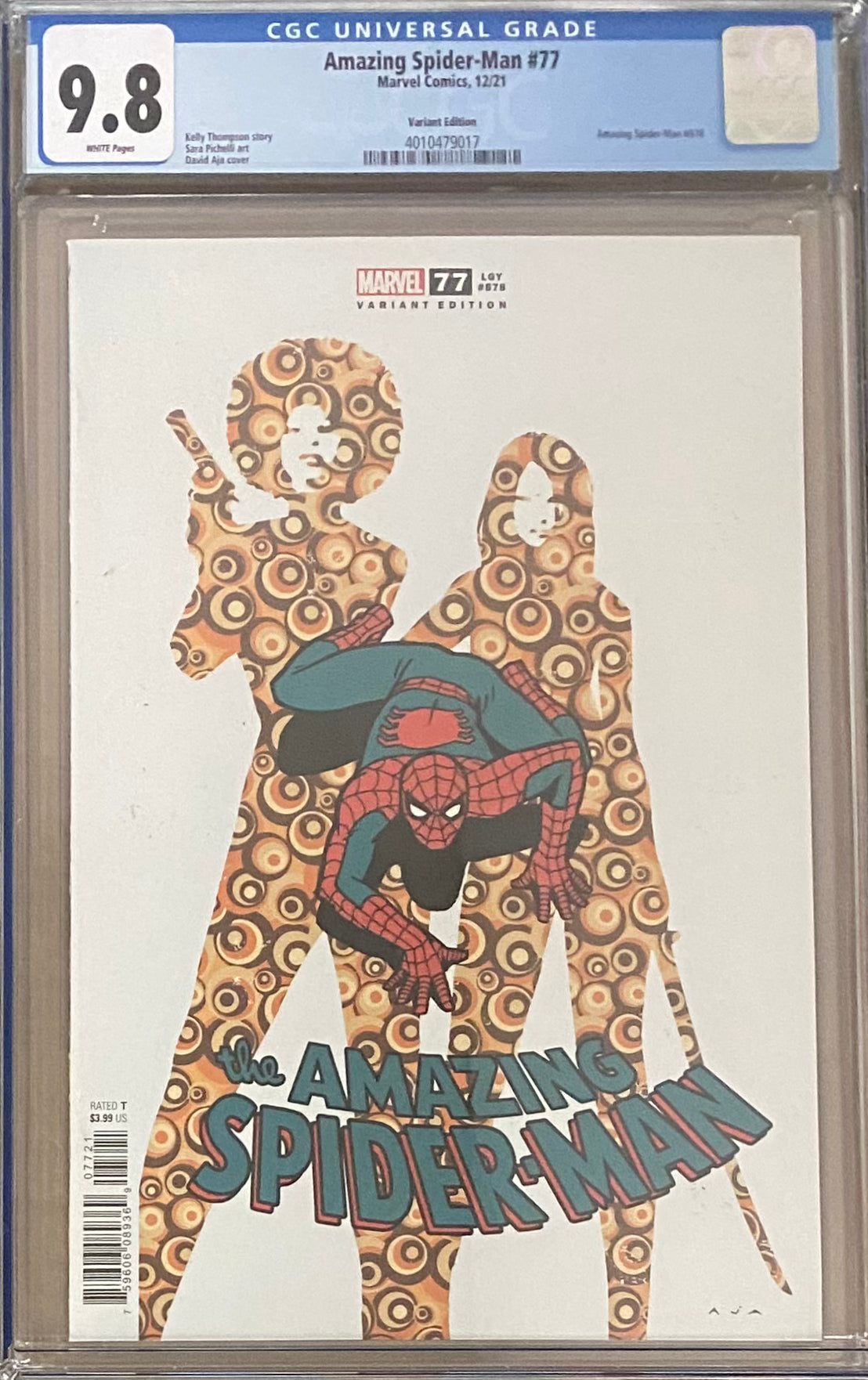 Amazing Spider-Man #77 Aja 1:25 Retailer Incentive Variant CGC 9.8