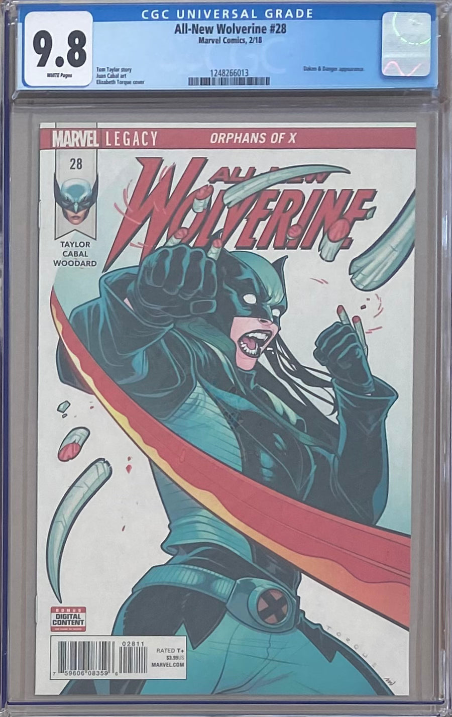 All-New Wolverine #28 CGC 9.8