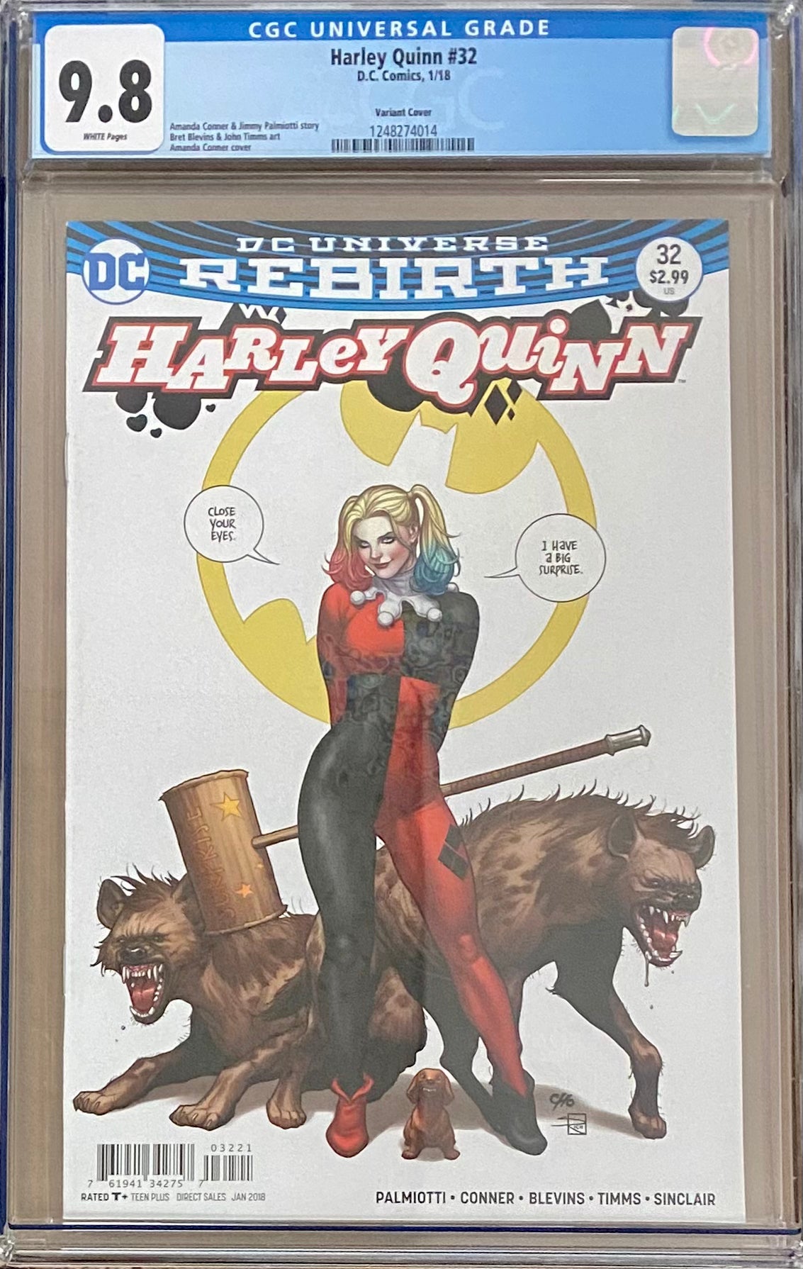 Harley Quinn #32 Cho Variant CGC 9.8
