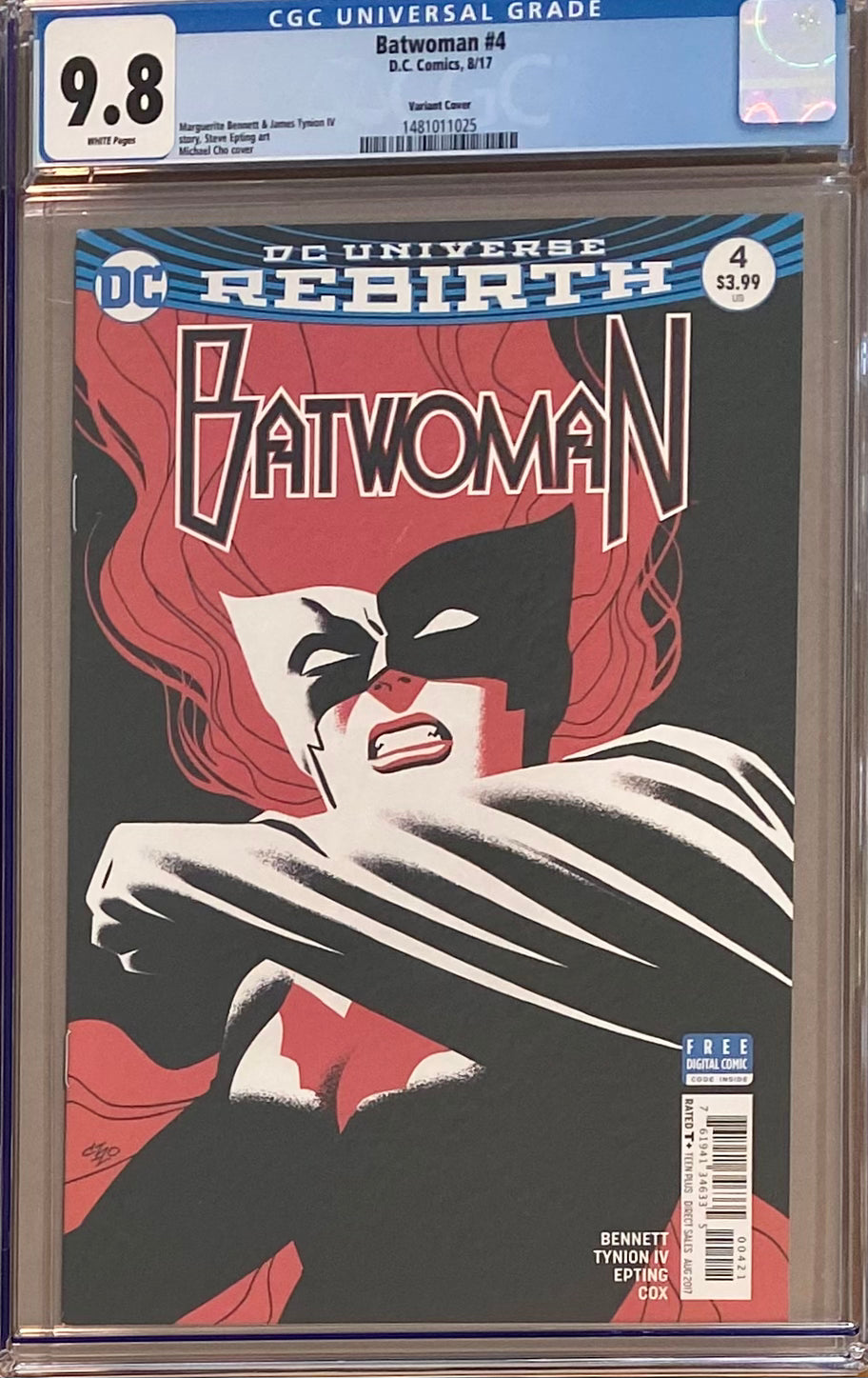 Batwoman #4 CGC 9.8
