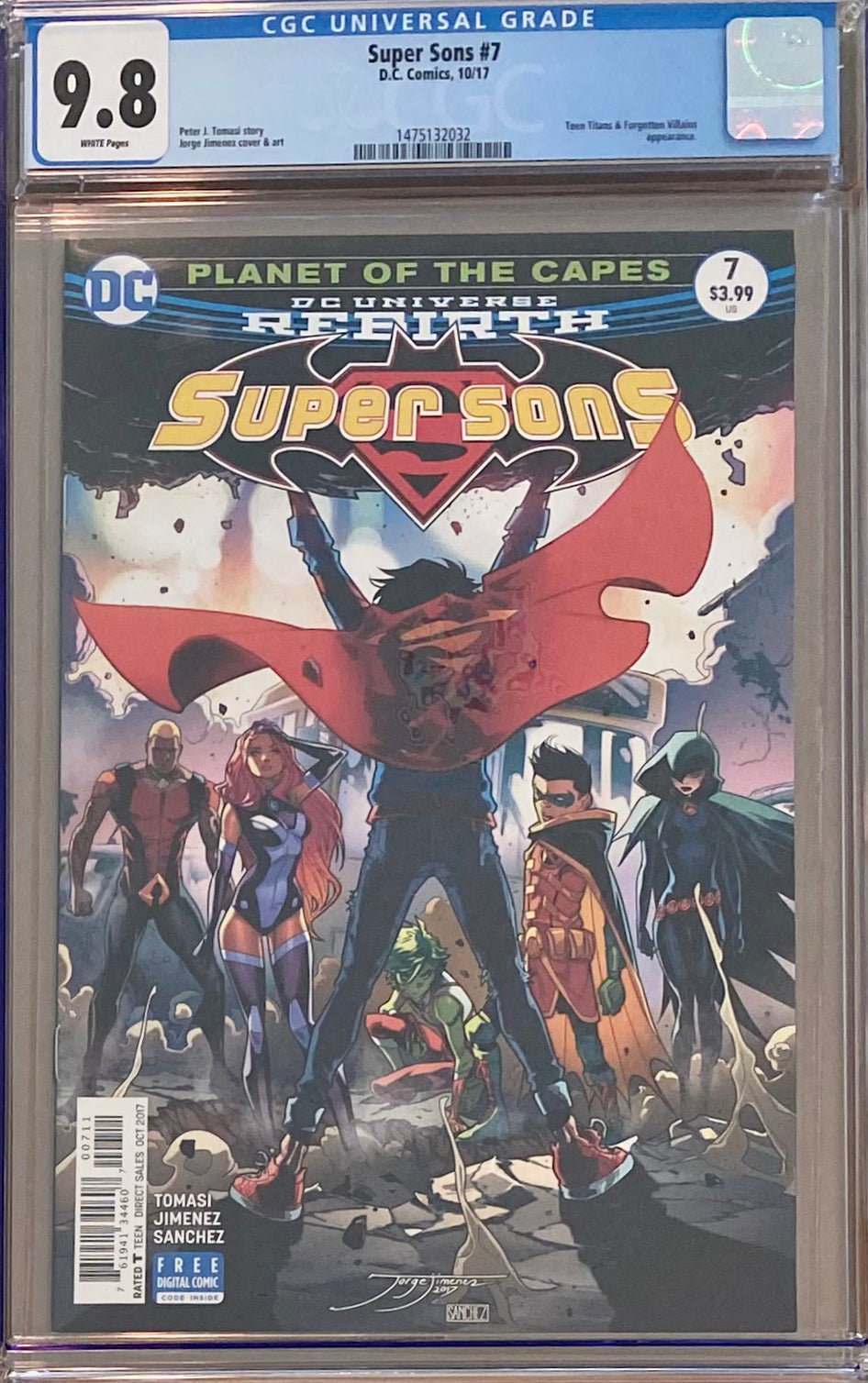 Super Sons #7 CGC 9.8