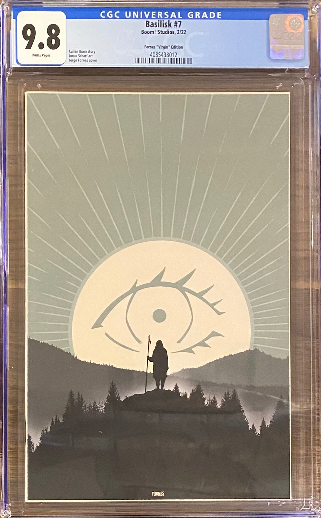 Basilisk #7 Fornes 1:25 Retailer Incentive Variant CGC 9.8