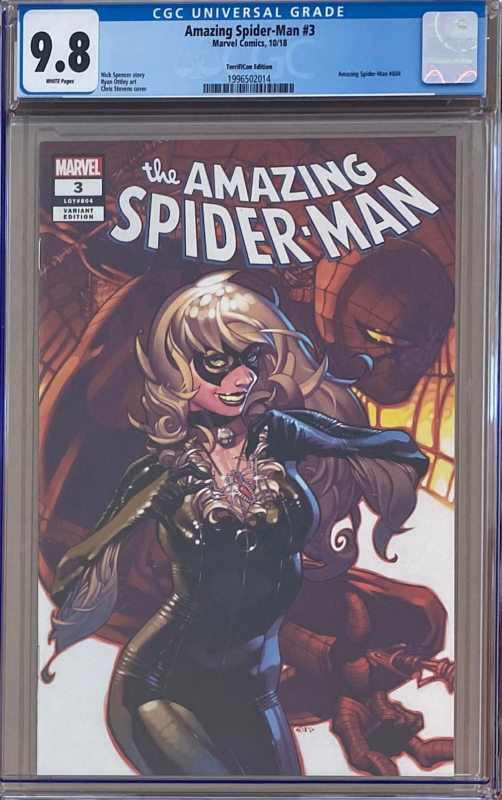 Amazing Spider-Man #3 Terrificon Variant CGC 9.8