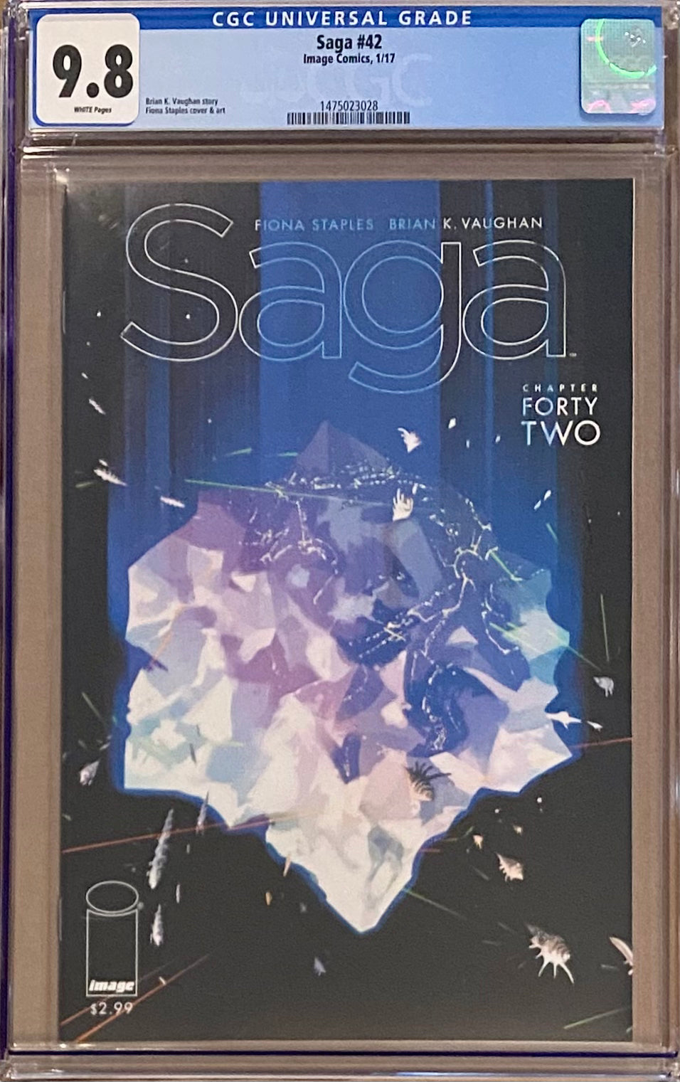 Saga #42 CGC 9.8