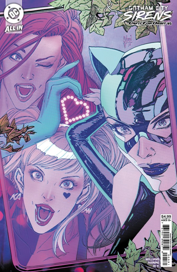 Gotham City Sirens: Unfit for Orbit #5 March Connecting Variant