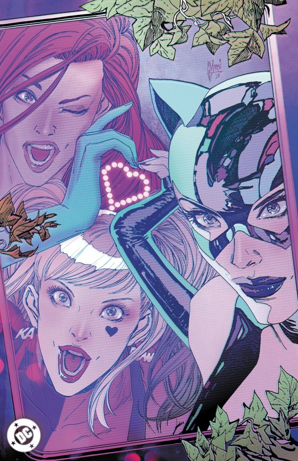 Gotham City Sirens: Unfit for Orbit #5 March Connecting Foil Virgin Variant